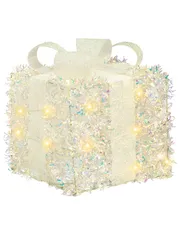 Set of 3 Christmas Decorations LED HALLANGEN 20/25/30 cm Christmas Gifts Multicolour_1025080