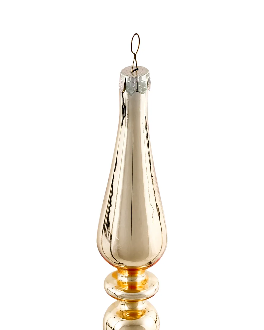 Set med 70 julgranskulor FLICKER Glas Guld_1062100