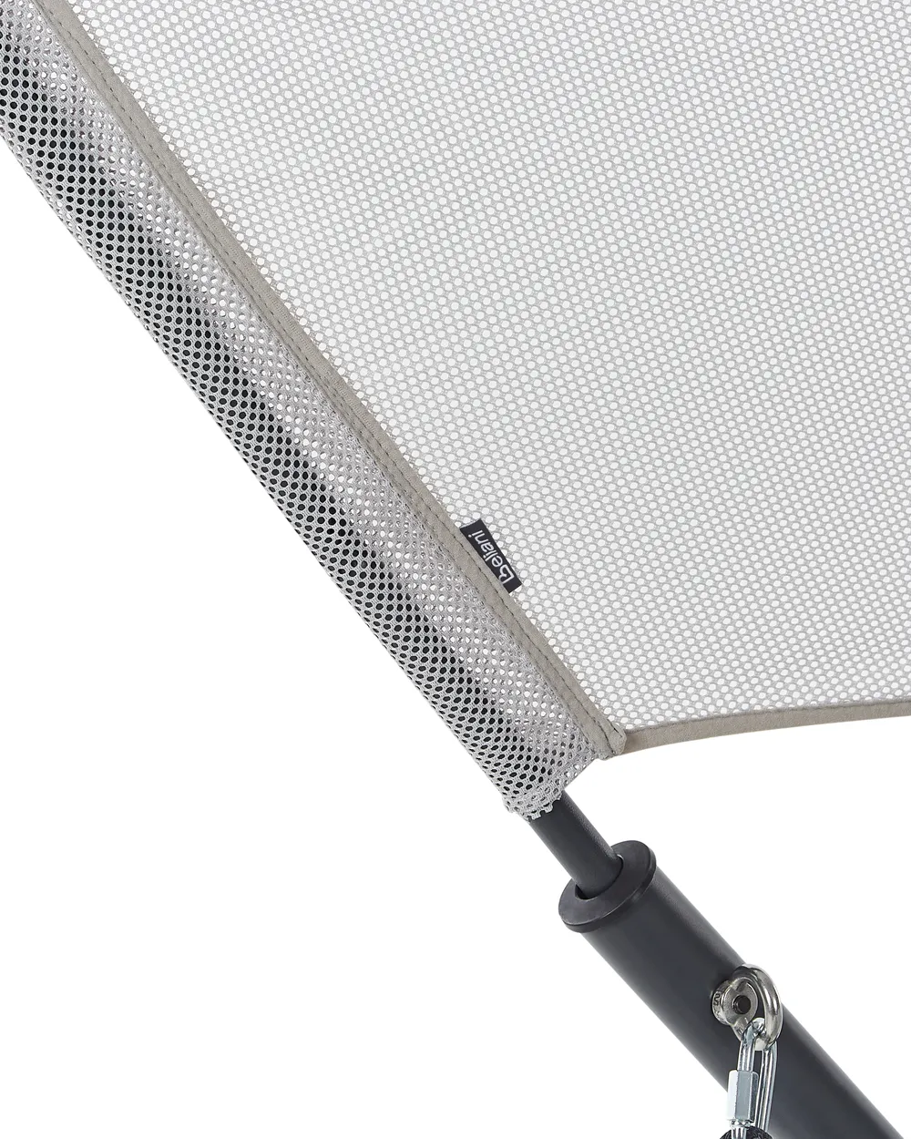 Patio Swing SOLAGNA Metal Light Grey_961745