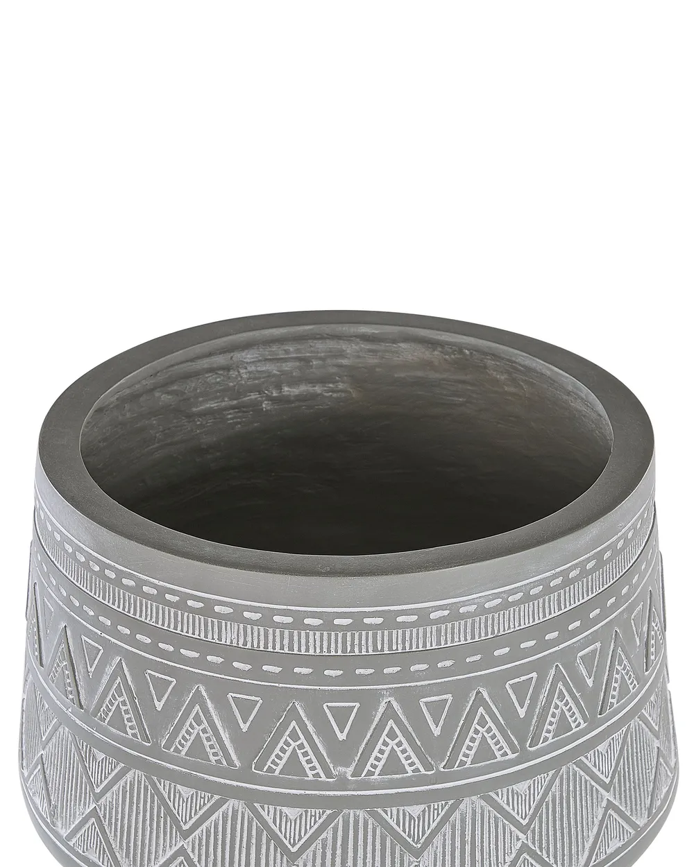 Elevated Plant Pot MALAKI 44 cm Light Grey_808847