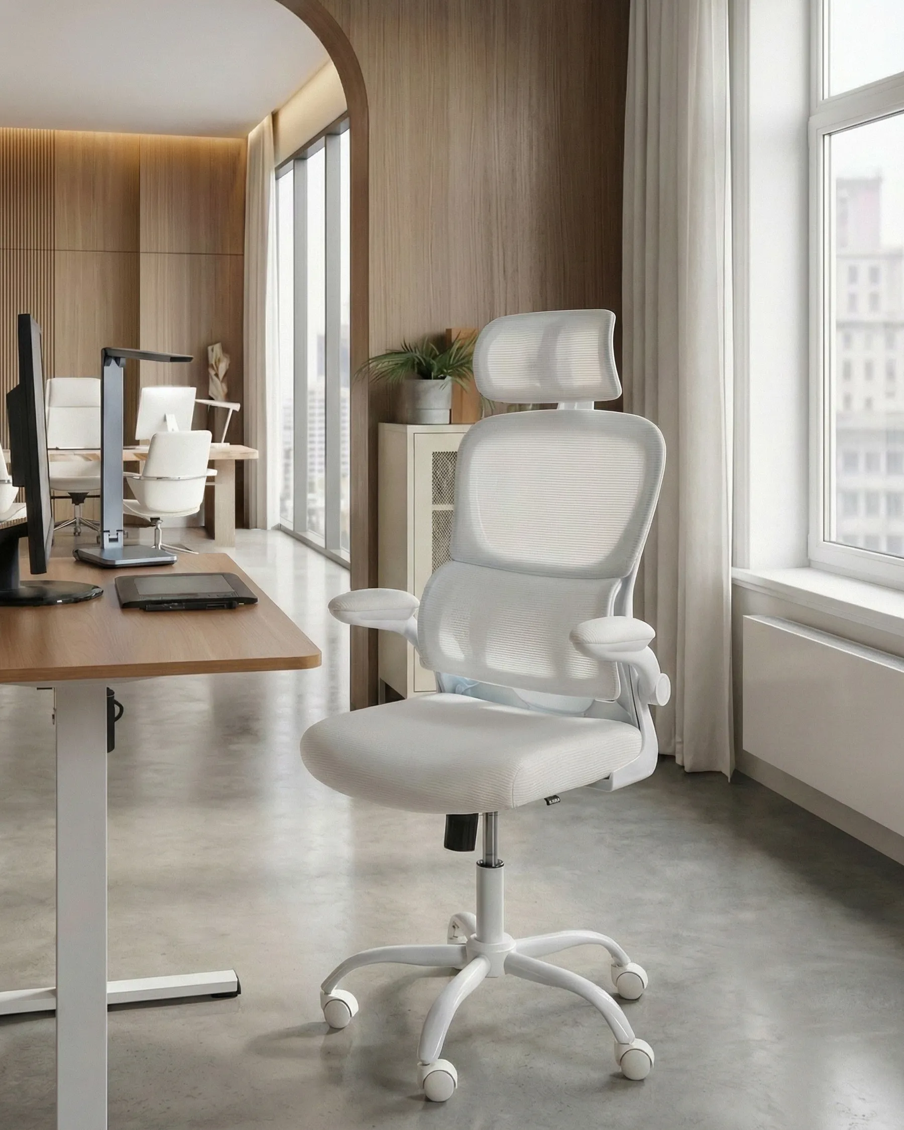 Desk Chair SOLIS White_1054101