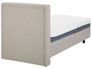 Adjustable Bed Fabric DUKE 80 x 200 cm (EU Small Single) Beige_771760