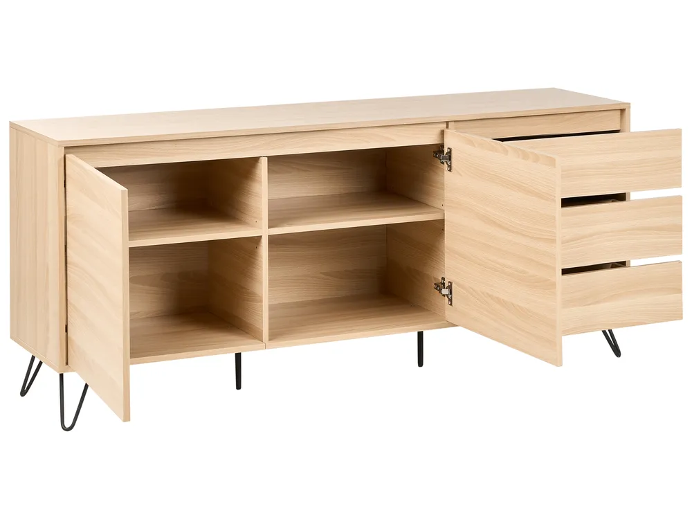 2 Door Sideboard CARDIGAN Light Brown_979183