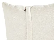 Sofa 2 Seater SKIVE Boucle White_948673