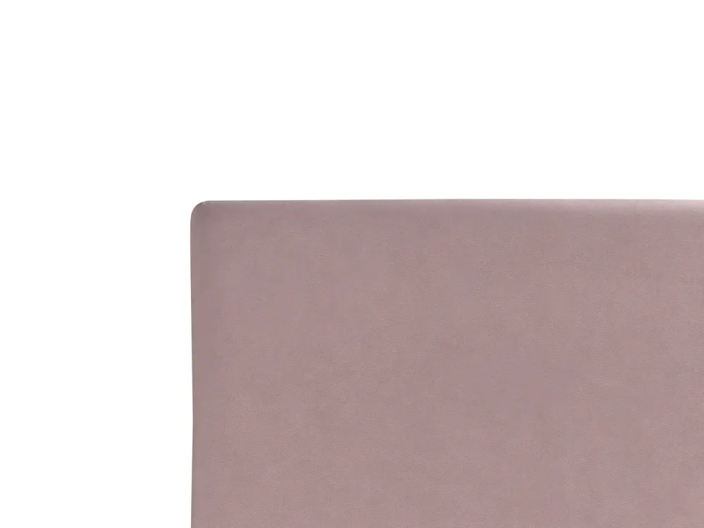 Bed Frame Cover Velvet FITOU 90 x 200 cm Pink_900381