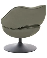 Swivel Armchair SANDET Velvet Dark Green_1072013