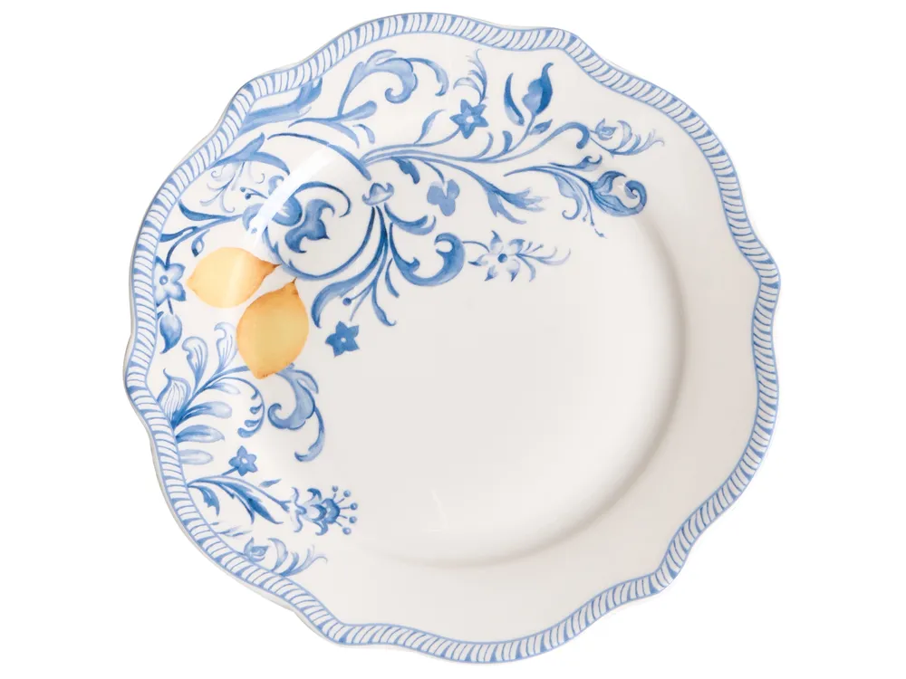 Set med 12 matserviser LOVAGE Porslin Vit_1069097