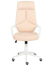 Office Chair DELIGHT Faux Leather Peach Pink_1077269
