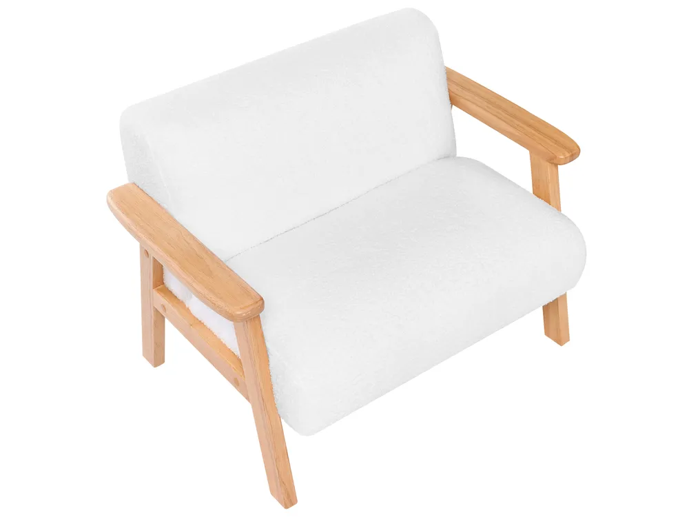 Barnsoffa LALMO Bouclé Vit_1055464