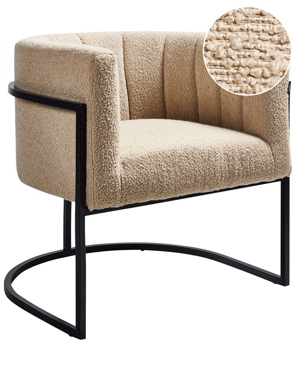 Nojatuoli LARVIK Buklee Beige