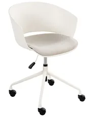 Office Chair GLEEFUL Fabric Off-White_1026578