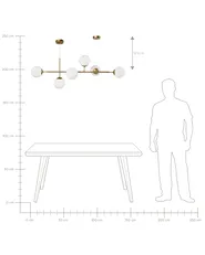Pendant Lamp KASARI Metal Gold_987849