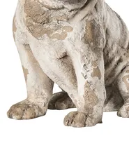 Garden Statue SARNANO Dog Beige_1054808
