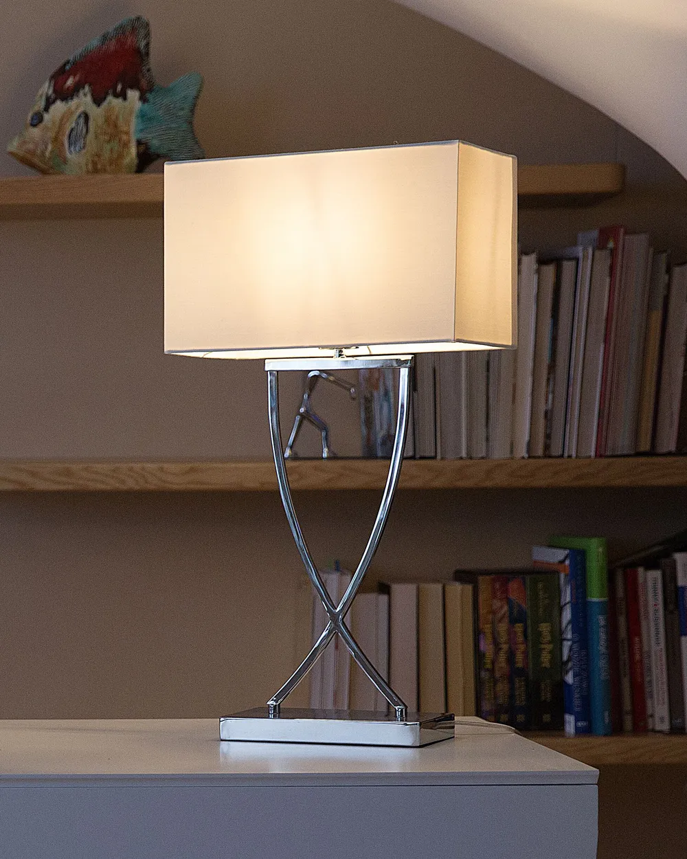 Table Lamp YASUNI Metal White