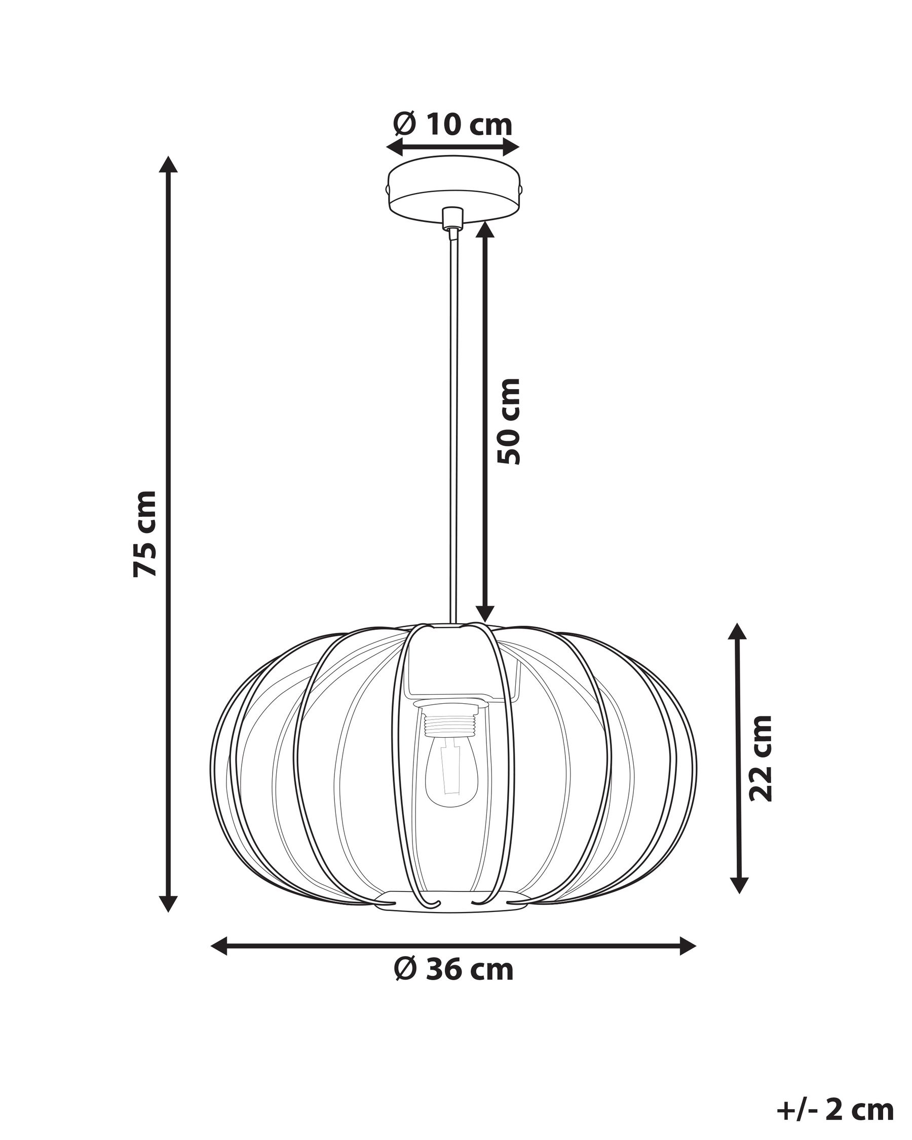 Pendant Lamp TOCUYO Black_955597