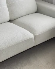 Soffa 3-sits SOVIK Bouclé Off-White_1170182