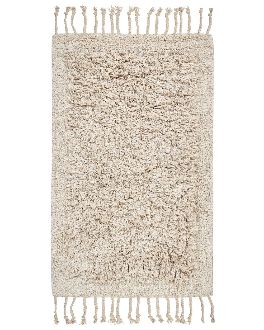 Bath Mat OLTAN Beige 50 x 80 cm Cotton