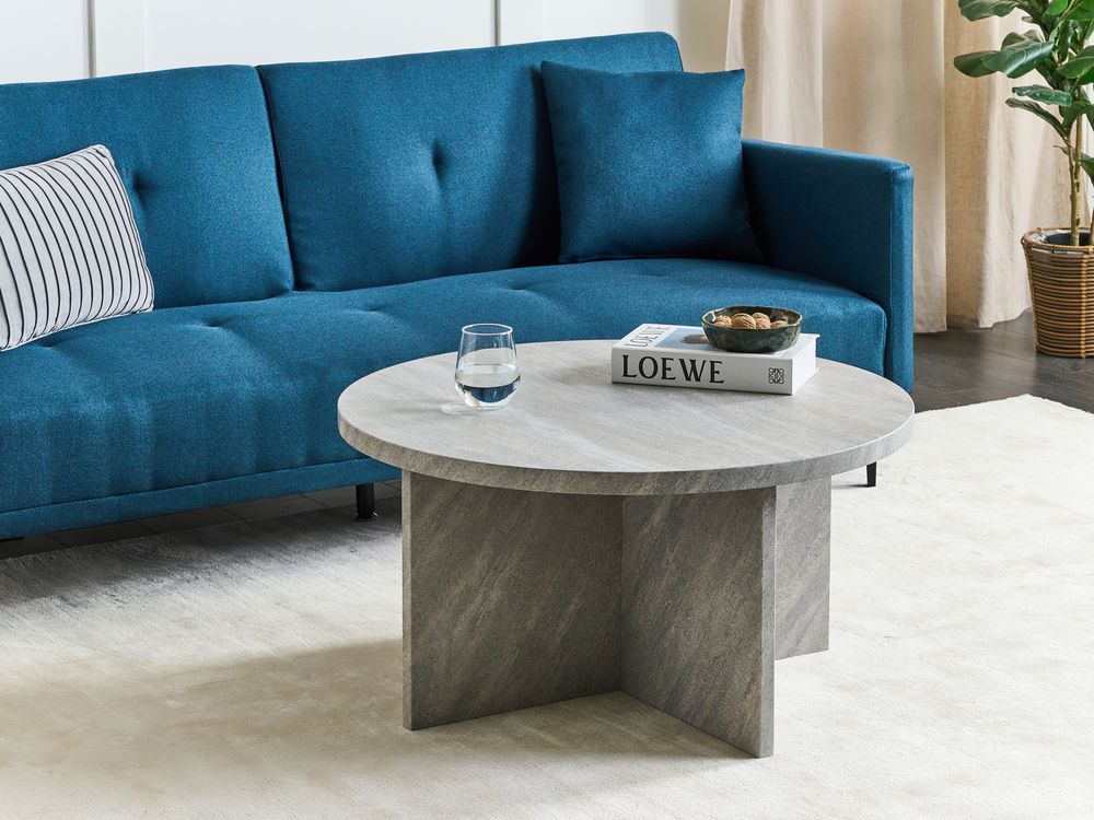 Sofabord STANTON Grå betongeffekt