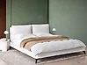 Sänky buklee MELLE 180 x 200 cm Luonnonvalkoinen