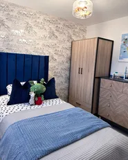 Blanket BJAS 150 x 200 cm Blue_895711