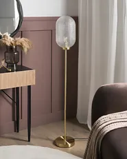 Floor Lamp PORTERO Metal Gold_1036523