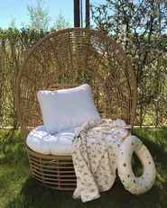 Garden Armchair LIDO Rattan Beige_825695