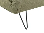 Living Room Set 3 Seater VESTFOLD Fabric Olive Green_930263