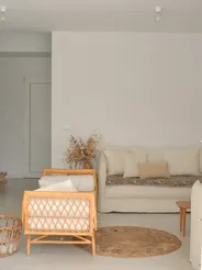 Matto AHLAT Beige ø 120 cm Juutti_825716