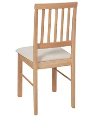 Set of 2 Dining Chairs ORONO Wood Light Brown_926545