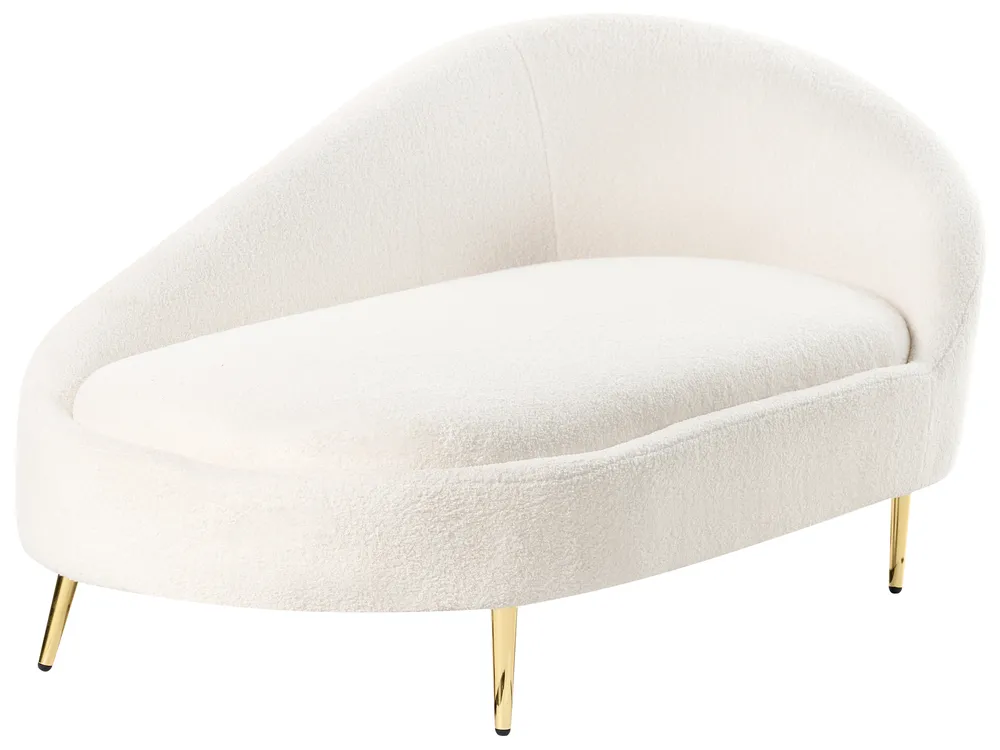Right-Hand Chaise Longue VALREAS Boucle Off-White_969225