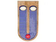 Wall Decor Face JIMETA 40 cm Mango Wood Blue_1038592