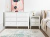 6 Drawer Chest ASSISI White