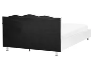 Säng med förvaring METZ Konstläder Vit 160 x 200 cm_1060473