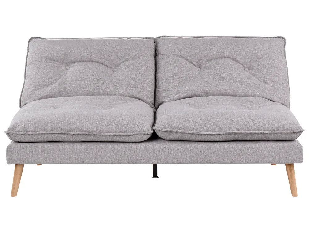 Sofa Bed 3 Seater YILA Fabric Grey