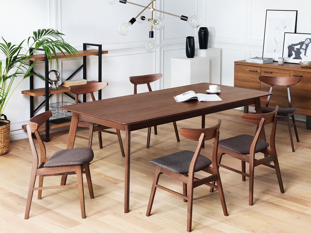 Spisebord MADOX Mørk valnøtt 200 cm 100 cm