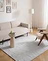 Rug HOOD Light Grey 160 x 160 cm