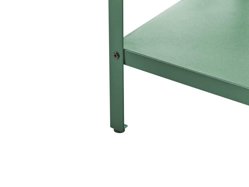 3 Piece Outdoor Kitchen Set VILAMA Green Metal_977046