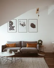 Rug EDREMIT Grey 80 x 150 cm Wool_983264