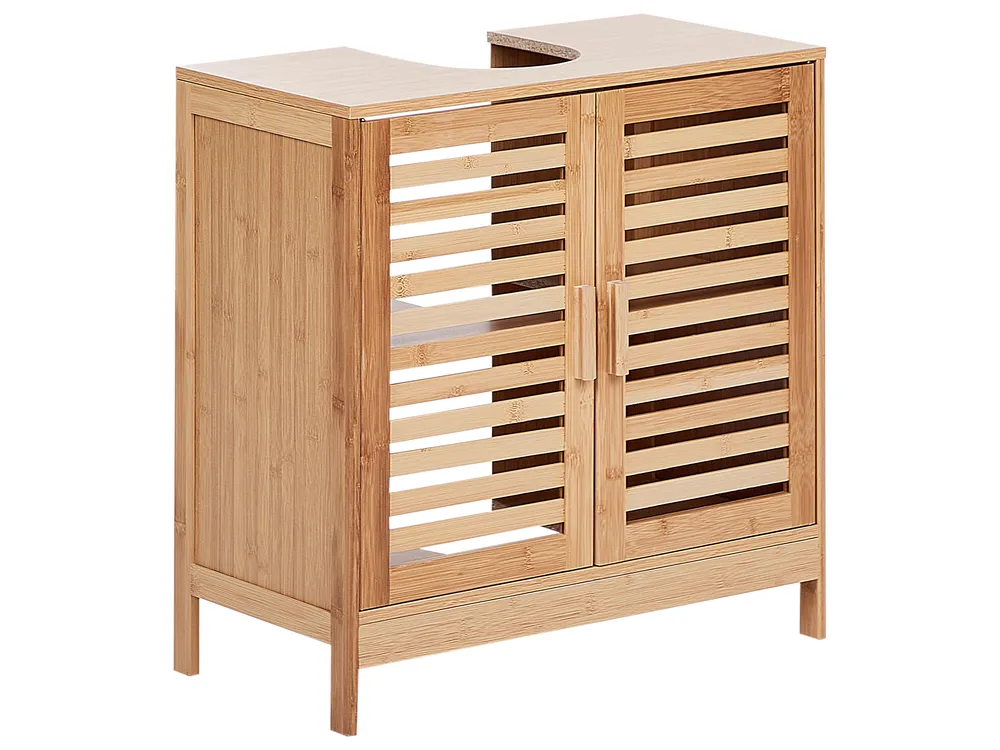 Vanity Unit MISSOULA 60 cm Bamboo Light Brown