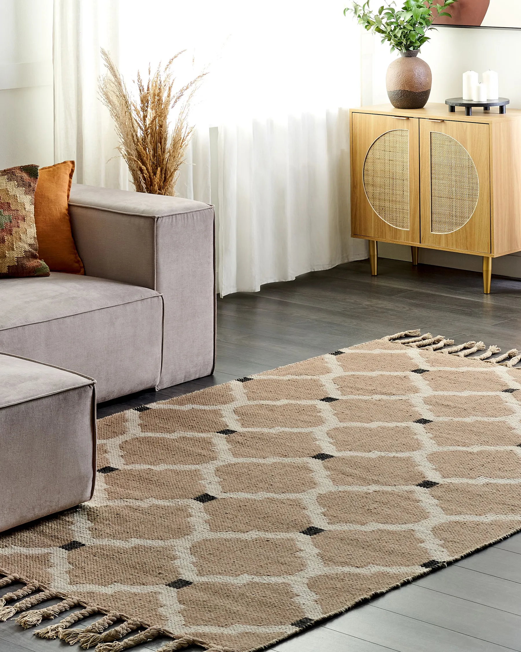 Matto ORENCIK Beige 160 x 230 cm juutti_887126