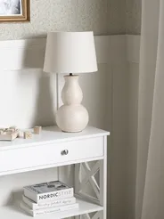 Bordslampa CHARGES Keramik Ljusbeige_1032907