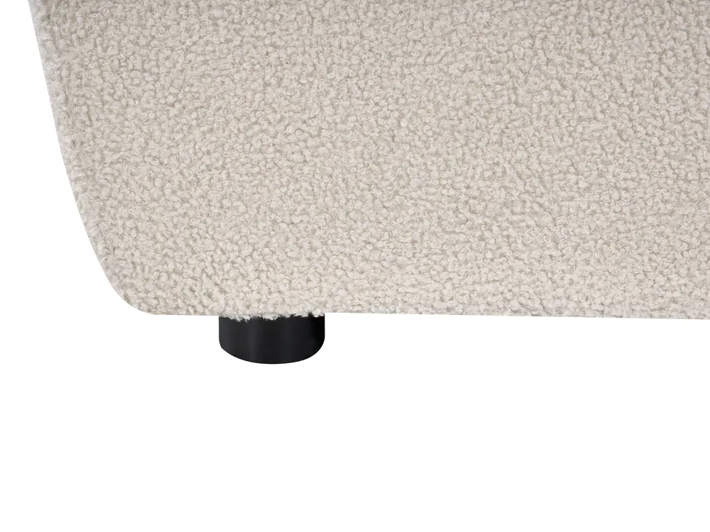 Fotpall KIVVIK Bouclé Off-White_1045617