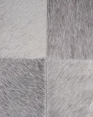 Rug ALACAM Grey 140 x 200 cm Leather_688514