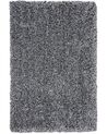 Shaggy Rug CIDE Black/ White 140 x 200 cm