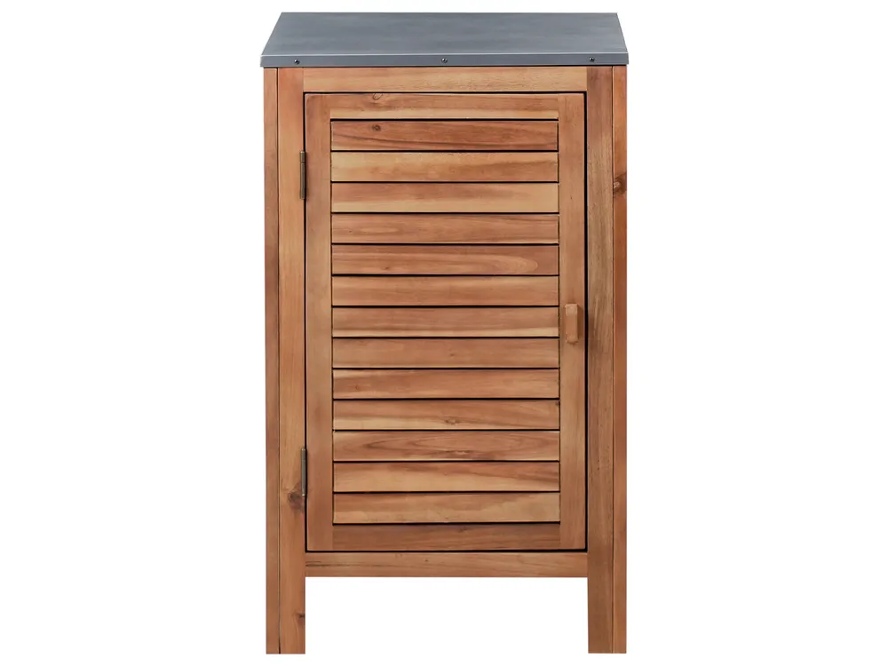 Outdoor Kitchen Cabinet BRUCOLI Brown Acacia Wood_1000959
