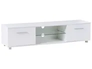 TV Stand with LED BANFF White_1030404