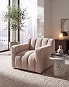 Armchair AGERUP Boucle Beige