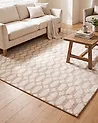 Matta ADATEPE Beige 140 x 200 cm Viskos