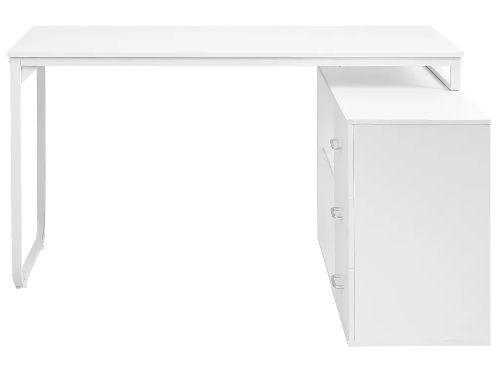 Kulmatyöpöytä SOGNE 140 cm 100 cm Valkoinen_1054793