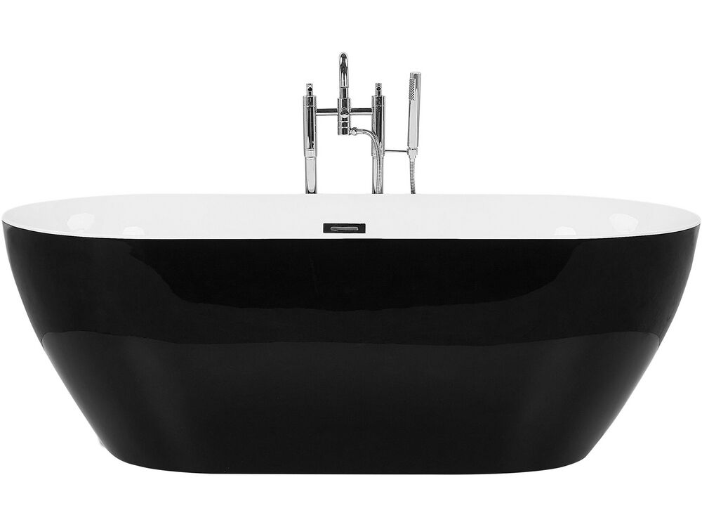 Freestanding Bathtub CARRERA 1700 x 800 mm Black